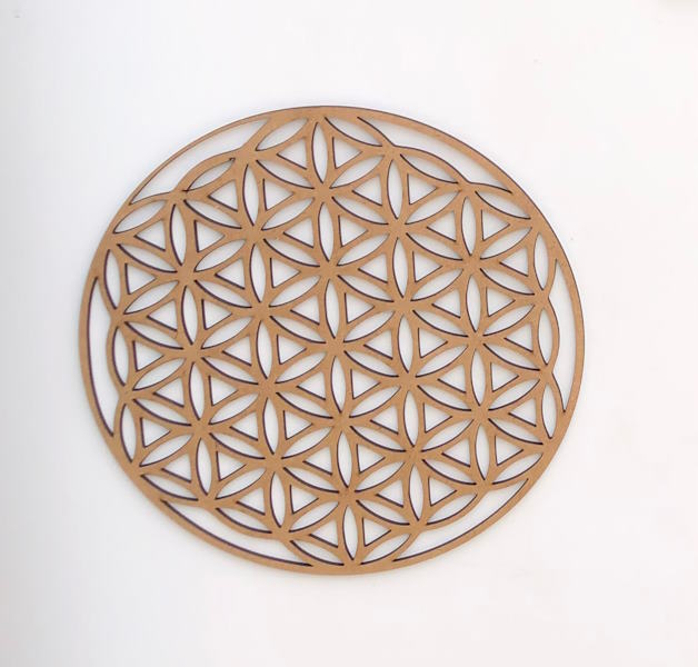 Retablo Camper Flor de la Vida 31 Cm